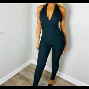 Halter top jumpsuit